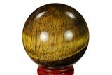 Polished Tiger's Eye Sphere #148904-1